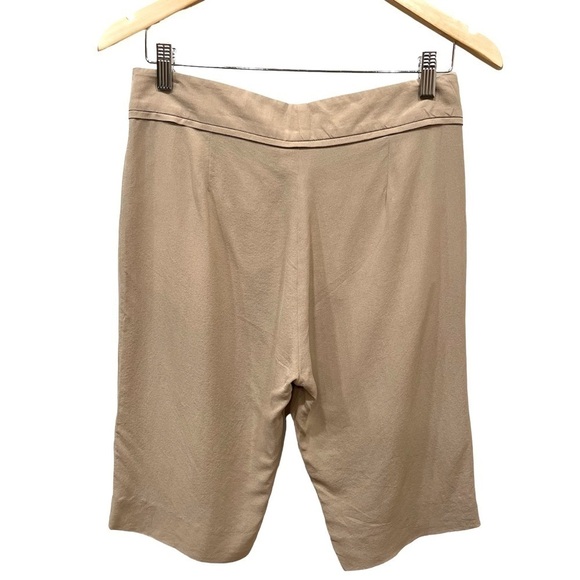 Haider Ackermann Nude Silk Trouser Shorts size 38 - Picture 3 of 6